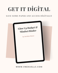 Glow Up Budget & Mindset Binder — by Veridian Nexus